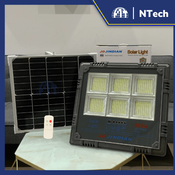 Đèn pha năng lượng mặt trời 500w Jindian JD-18500