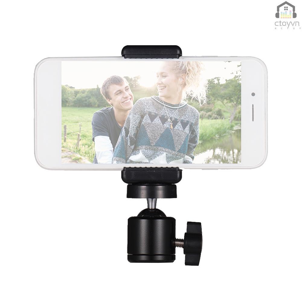 Giá đỡ điện thoại linh hoạt + bộ chuyển đổi đầu bi 1/4 inch điều chỉnh được