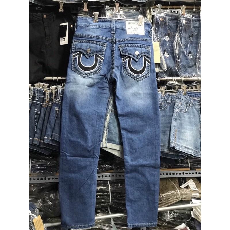 QUẦN NAM ÔNG ĐẠI DÀI ỐNG SUÔNG NẮP TÚI 29-36