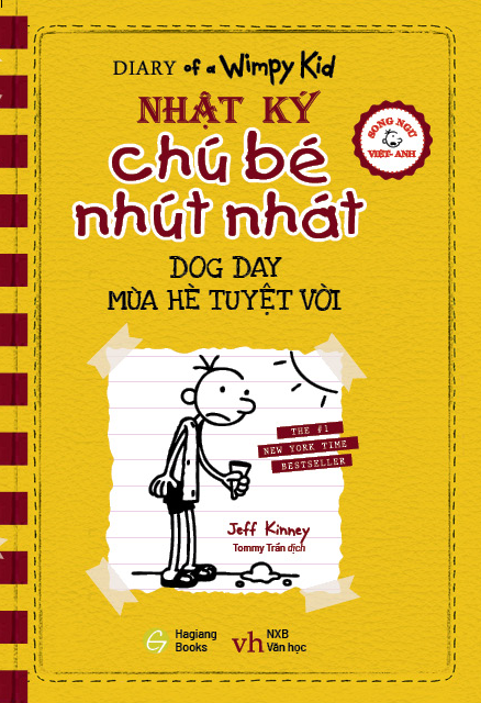 Hình ảnh Song Ngữ Việt - Anh - Diary Of A Wimpy Kid - Nhật Ký Chú Bé Nhút Nhát: Mùa Hè Tuyệt Vời - Dog Day