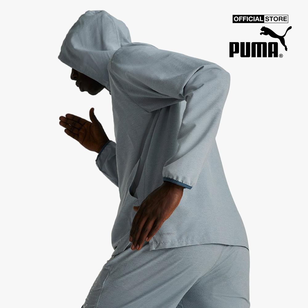 PUMA - Áo khoác thể thao nam phối mũ ULTRAWEAVE Training 522317