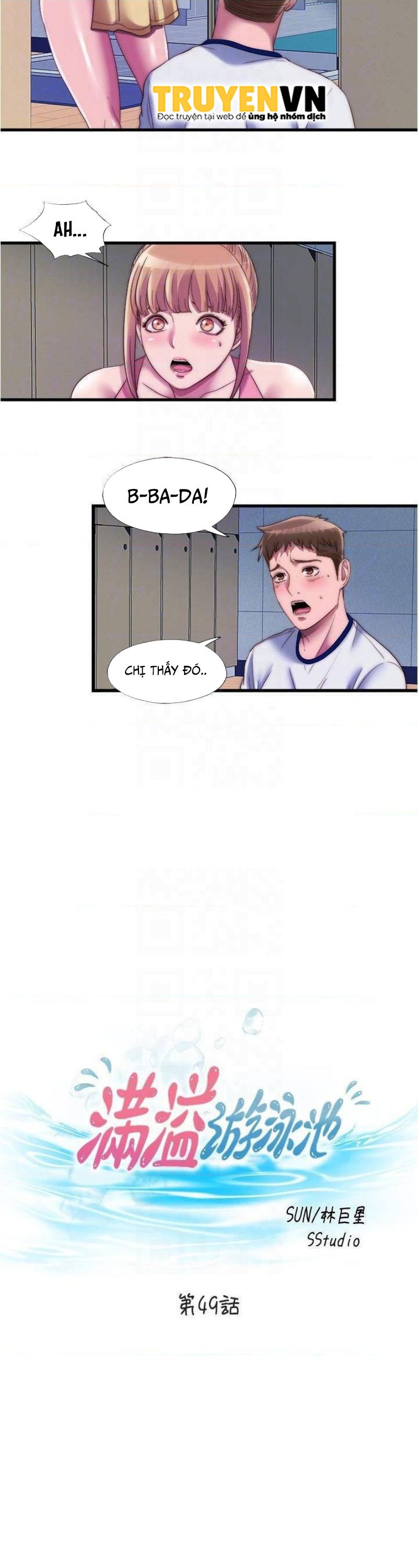 nước tràn hồ bơi chapter 49 4