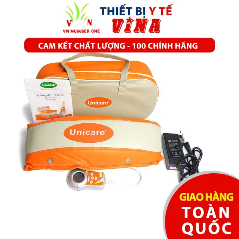 Đai Massage Rung Nóng Giảm MƠ Bụng Slimming Belt Unicare UCW – 1002 Thiết Kế Massage Theo Kiểu Vòng Tròn