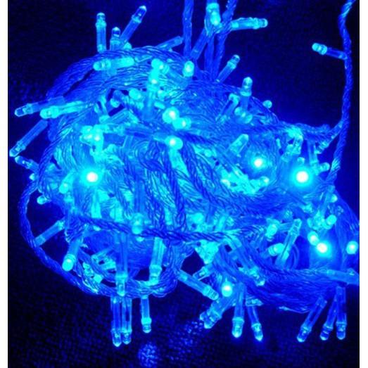 Dây Đèn Led Chớp Màu Xanh Dương 8m Bóng Tiêu