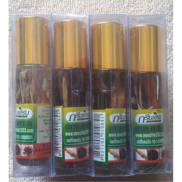 Dầu Thảo Dược Nhân Sâm Thái Lan  Green Herb Oil 8ml