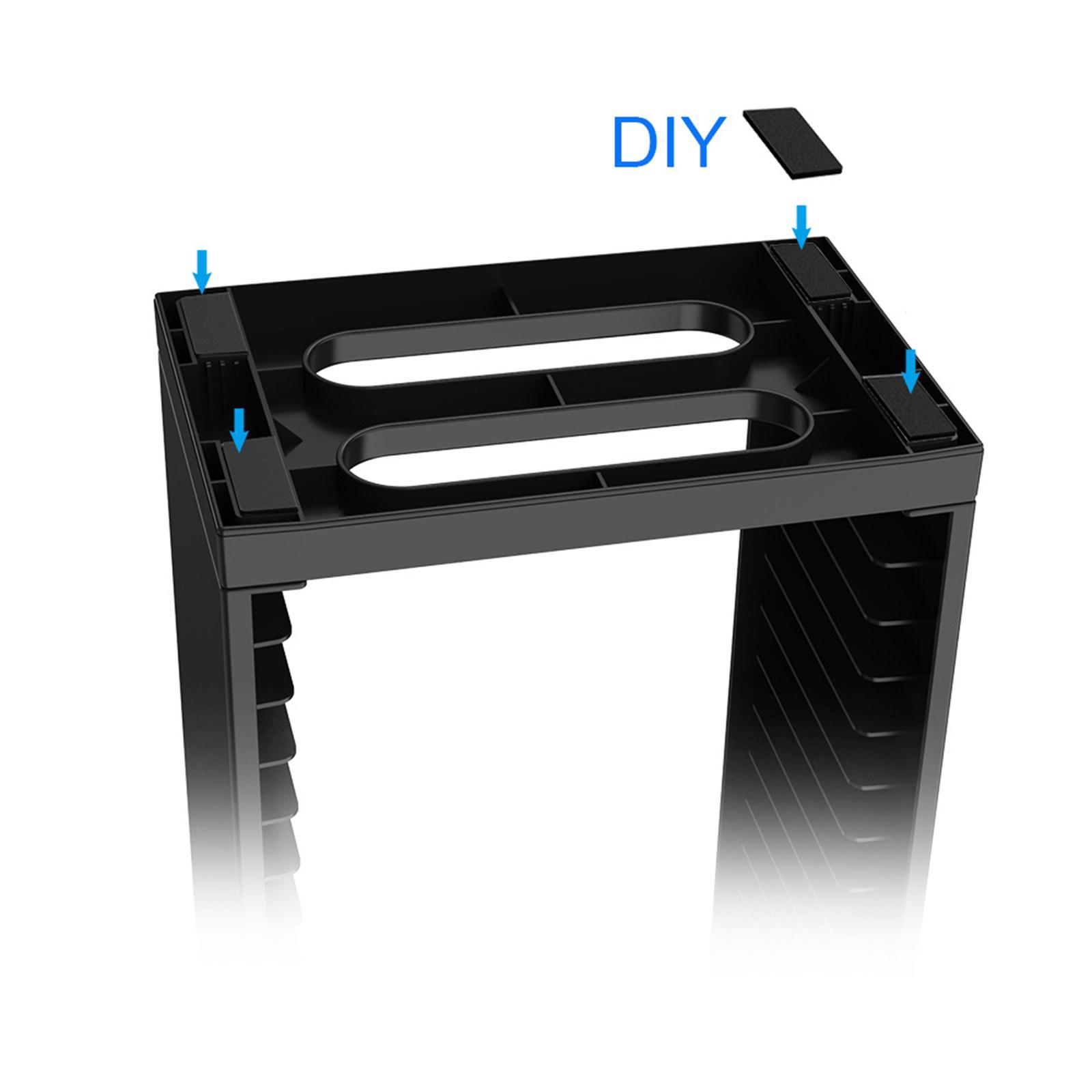 Storage Holder Stability Game Holder Rack for Blu-Ray disks