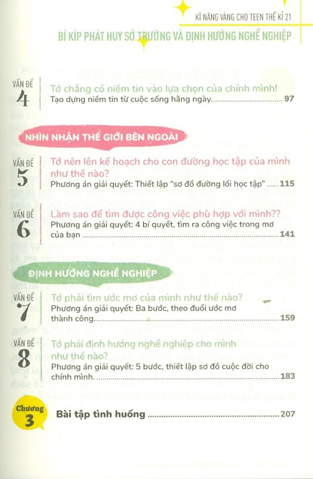 Kĩ Năng Vàng Cho Teen Thế Kỉ 21 - Bí Kíp Phát Huy Sở Trường Và Định Hướng Nghề Nghiệp (Tái Bản 2024)