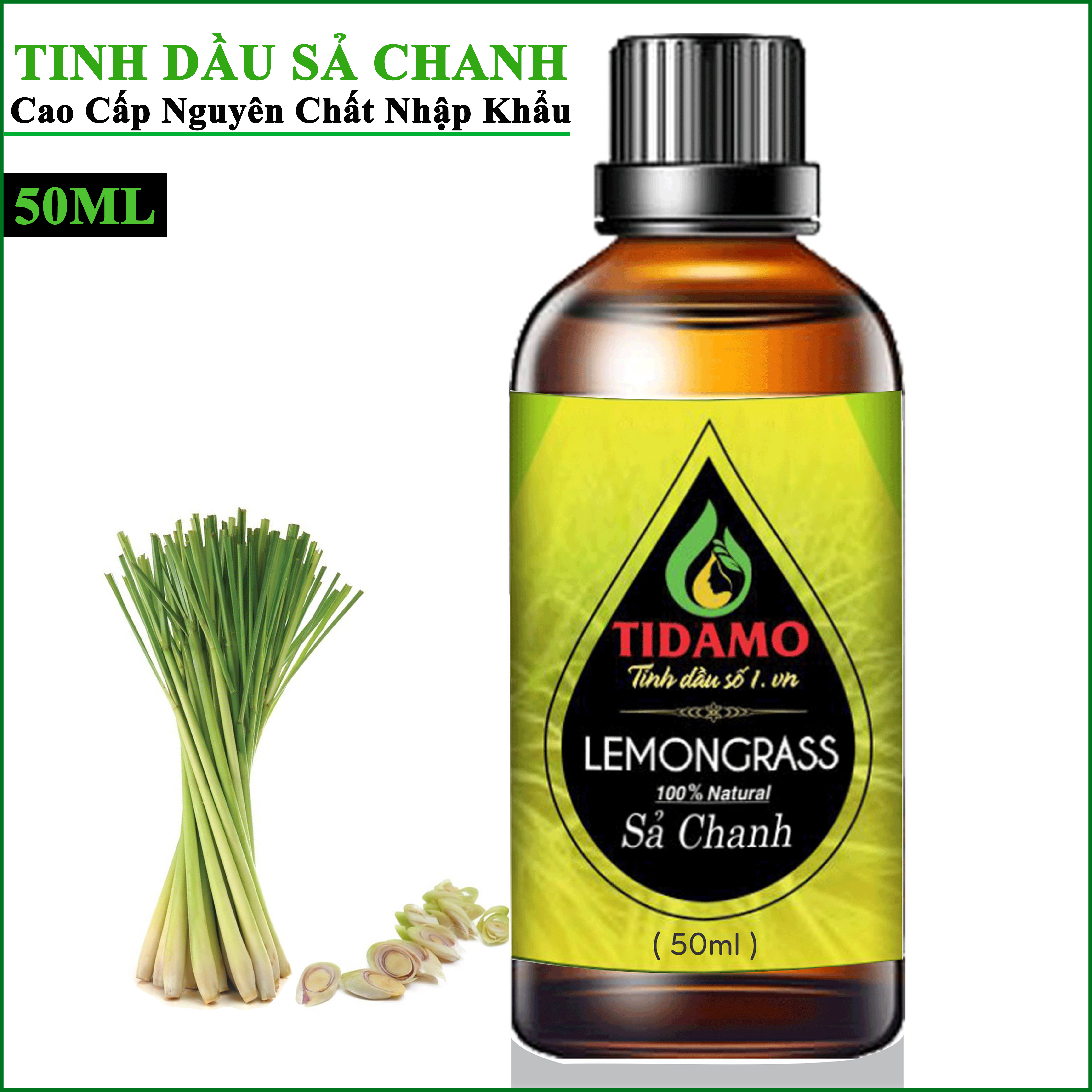 Tinh Dầu Xông Phòng Nguyên Chất TIDAMO 50ML, Tự Chọn Mùi | Có Kiểm Định Chất Lượng | Sử Dụng Với Máy Xông Tinh Dầu Giúp Thơm Phòng, Khử Khuẩn, Tốt Cho Sức Khỏe và Làm Đẹp