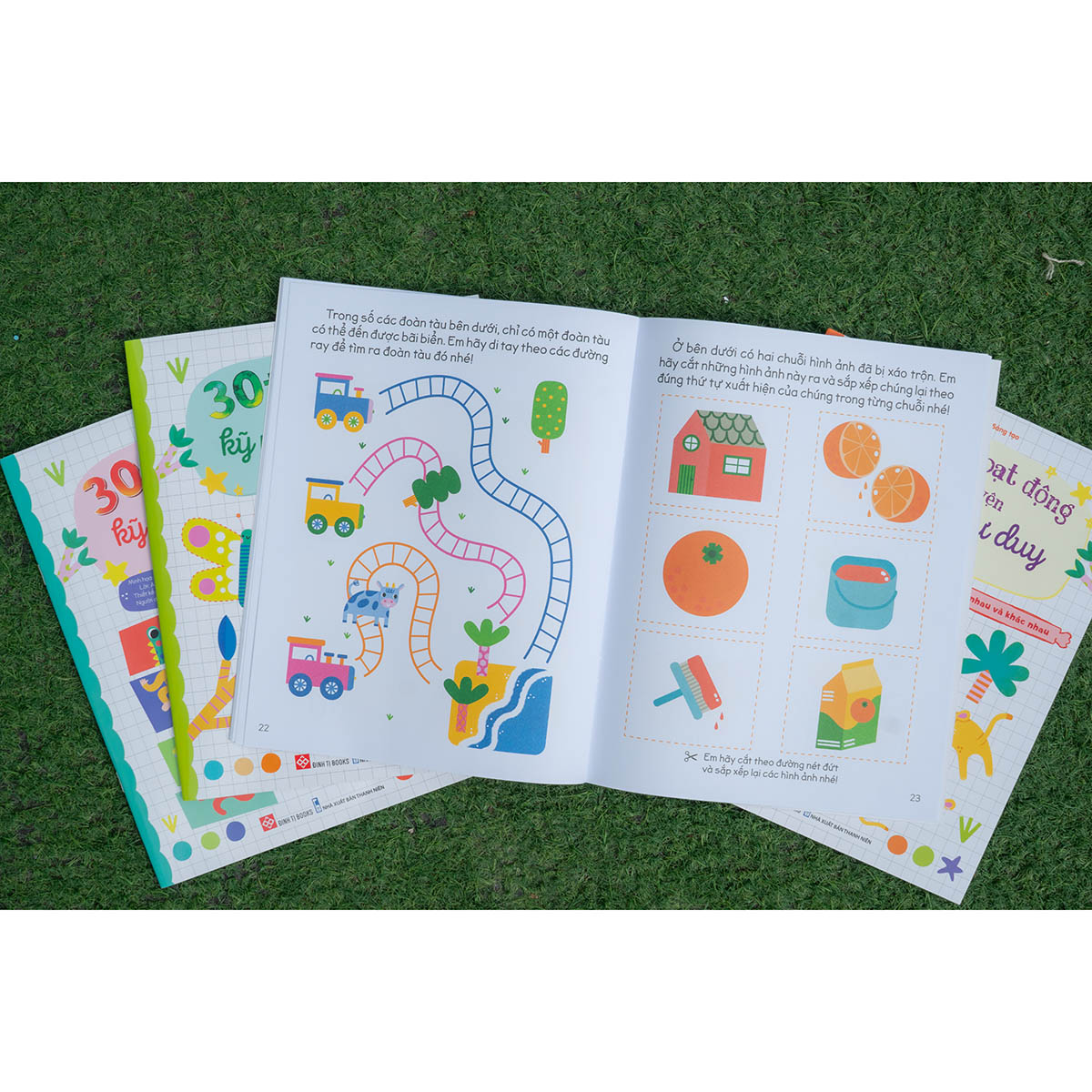 Combo: 30++ Hoạt Động Rèn Luyện Kỹ Năng Tư Duy Cho Trẻ