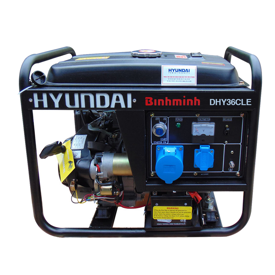 Máy Phát Điện HYUNDAI Chạy Dầu 3KW