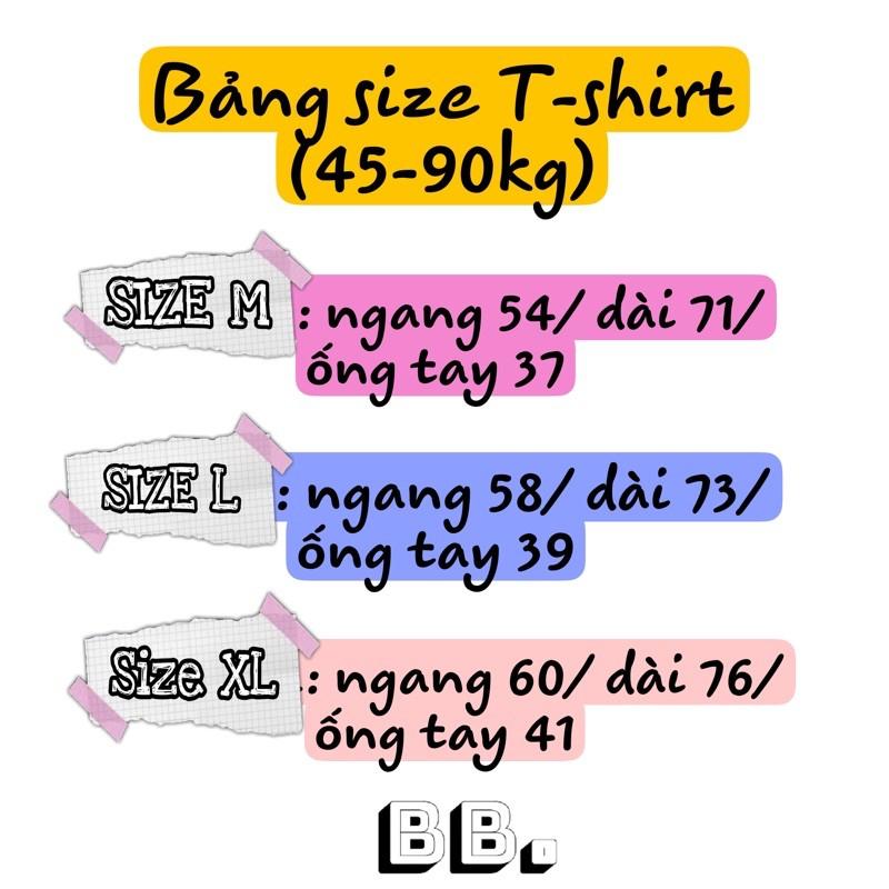 Áo thun màu loang Click, có 3 màu, freesize <65kg, cho cả nam và nữ