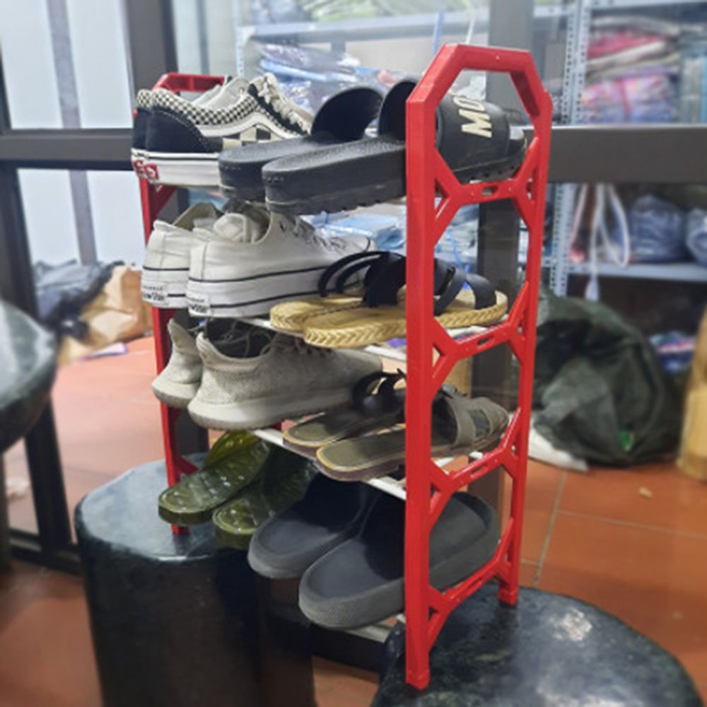 Giá để giày dép 4 tầng bằng nhựa cao cấp tiện lợi VN2021