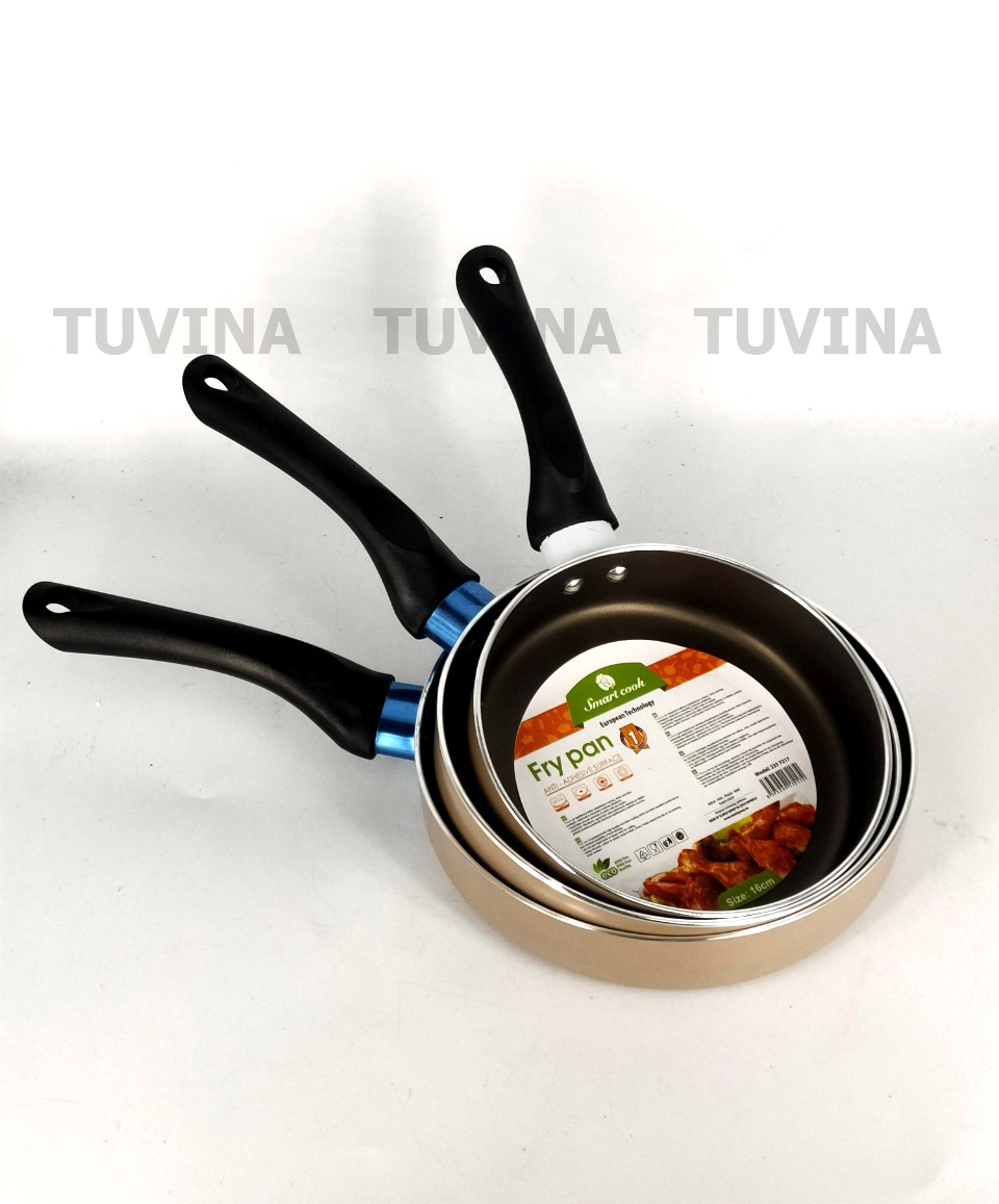 Chảo Chống Dính Đáy Từ Smartcook (Elmich) Size 16/18/20cm SM-7217 / SM-7218 / SM-7219 - Hàng Chính Hãng - Màu ngẫu nhiên