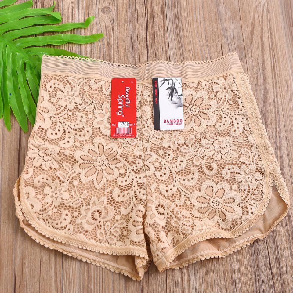 Quần lót ren hoa cúc, quần lót mặc trong váy loại đẹp