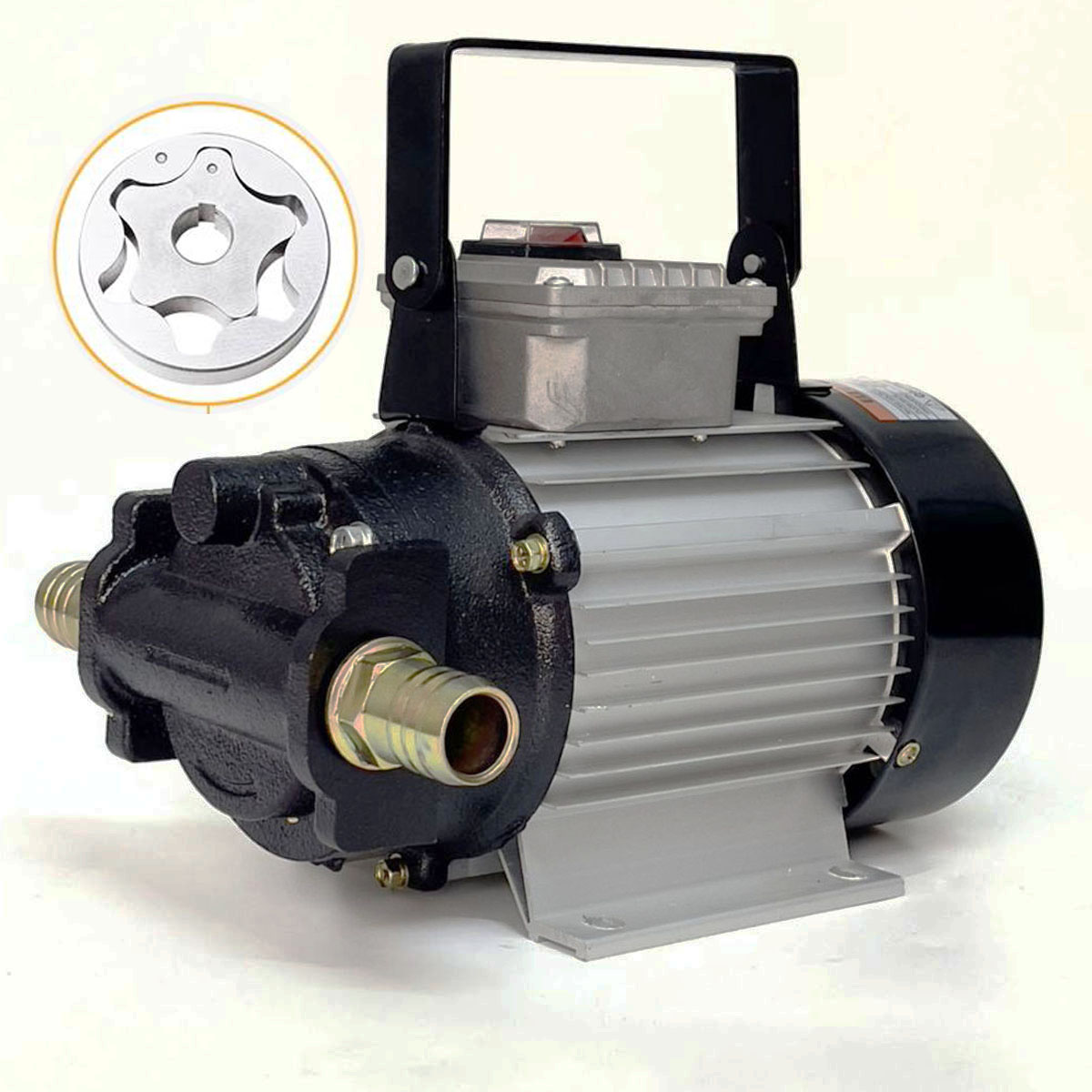 máy bơm dầu nhớt 220V 60l/phút - công nghệ bơm bánh răng (Gear Pumps) hàng nhập khẩu