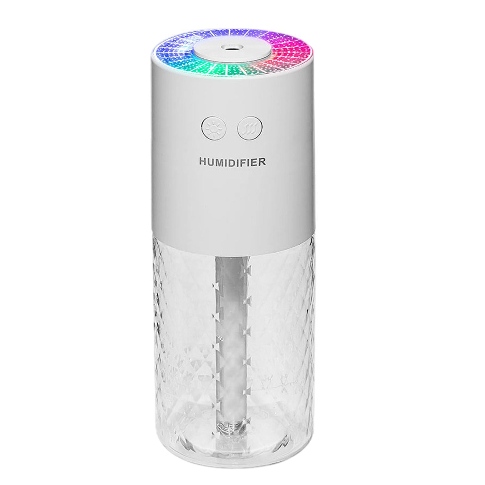 200ml Mini Humidifier Humidifier Portable for Car Office Travel White