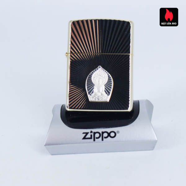 Bật Lửa Zippo Asia Za-4-1B – Lacke Bạc