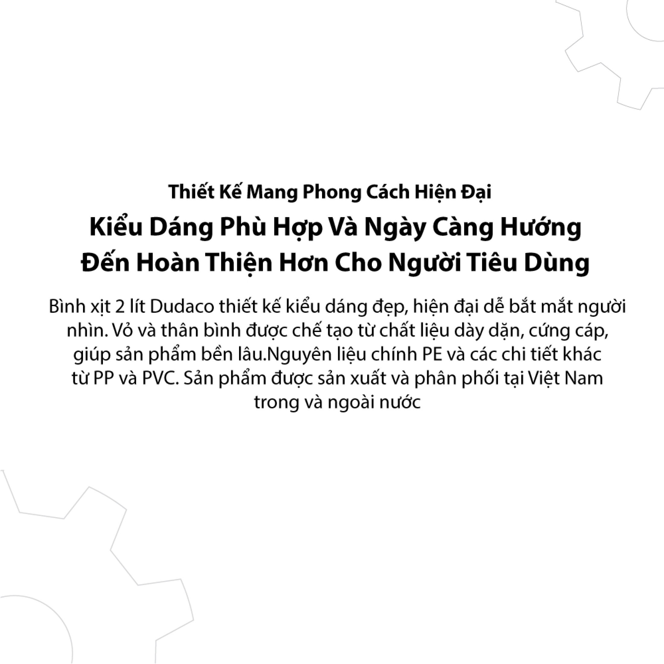 Bình Xịt Phun Sương Tưới Nước Dudaco 202