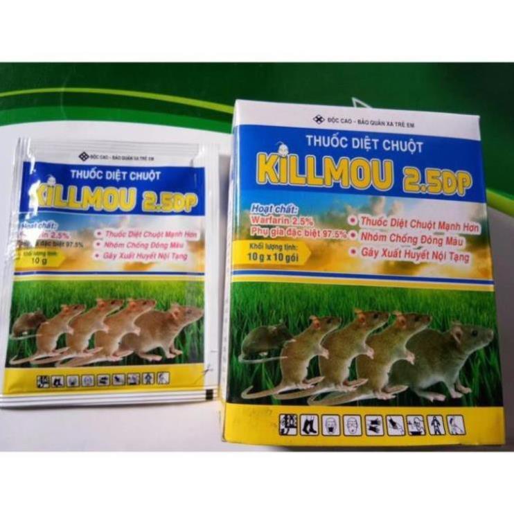 Thuốc diệt chuột Killmou thế hệ mới - ENASAKILLMOU 2,5DP 10g