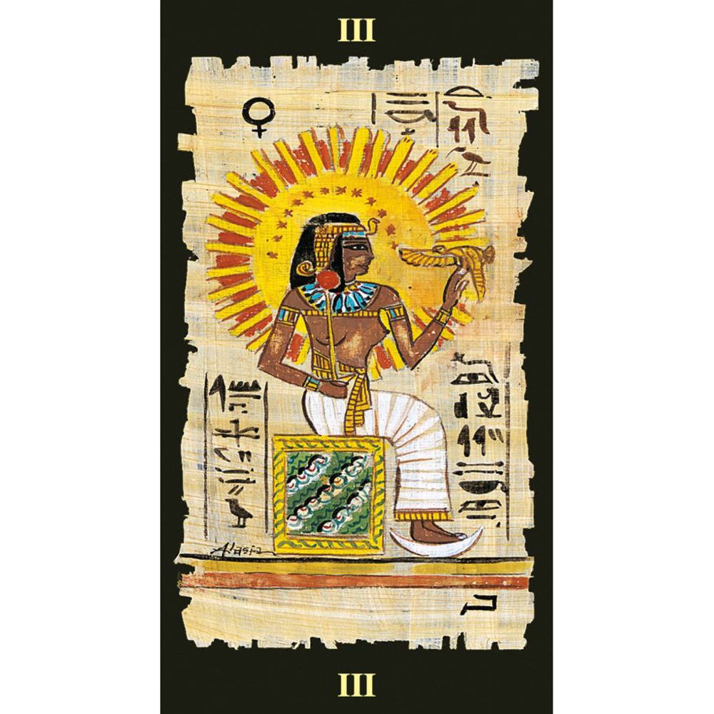 Bộ Bài Egyptian Tarot Tặng Đá Thanh Tẩy