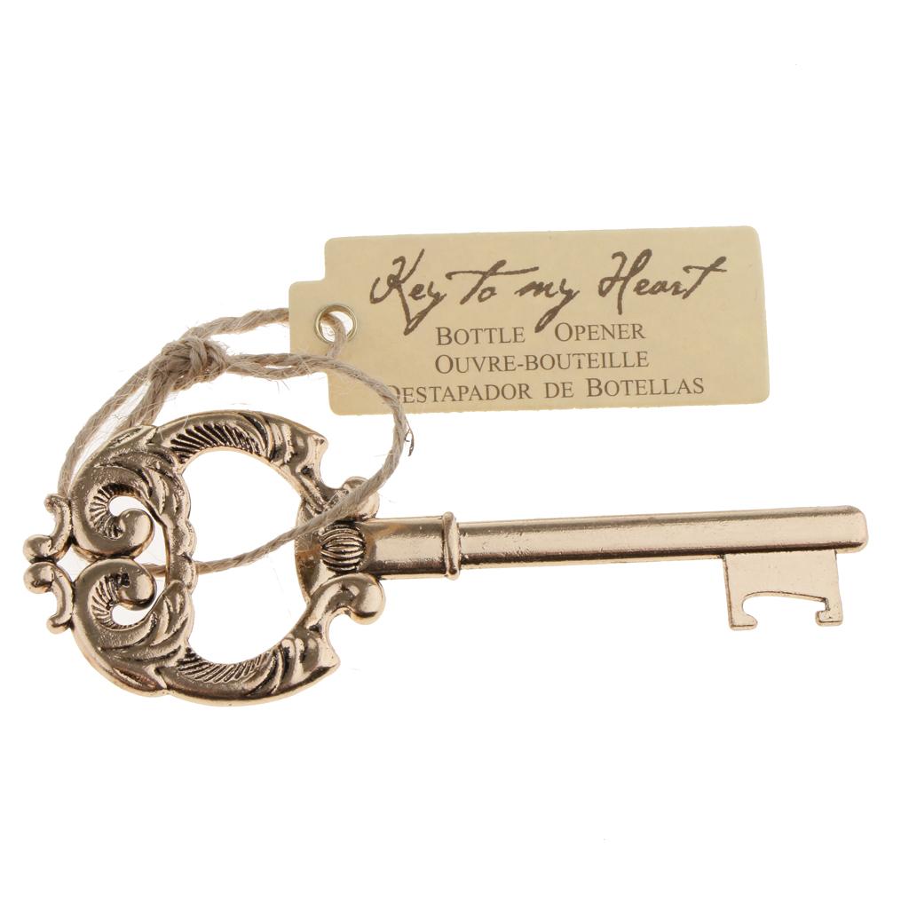 Key Design Skeleton Key Beer Bottle Opener Wedding Party Gift Favor