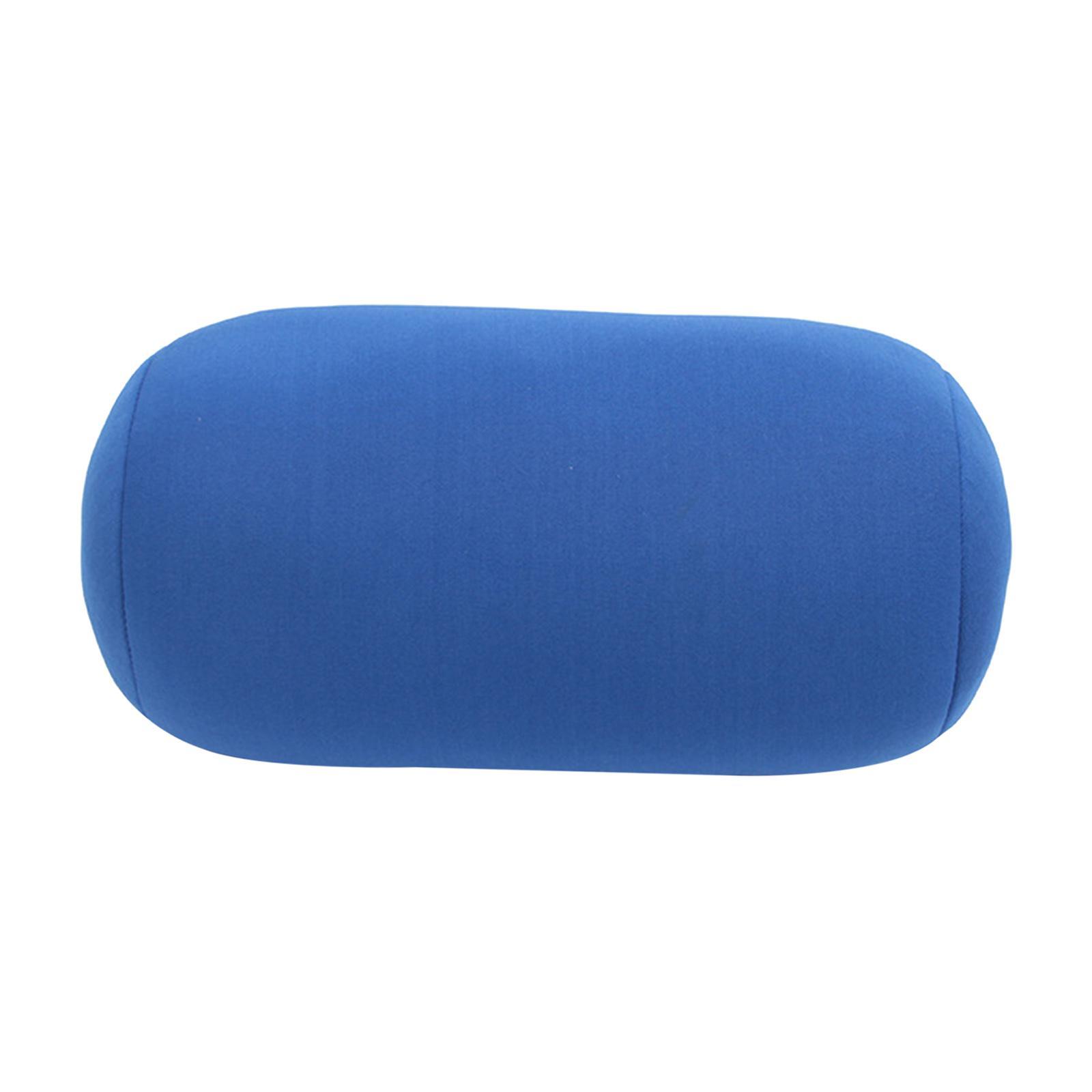 3x Cylinder Bolster Pillow Tube with Cover Head Support Pillow Home Travel
