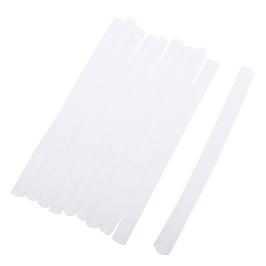 10 Pieces Heat Shrink Tubing Tube Sleeving Wrap Wire Cable Kit 6mm