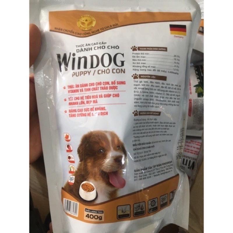 Thức Ăn Hạt Khô Cho Chó Con Windog Puppy 400g