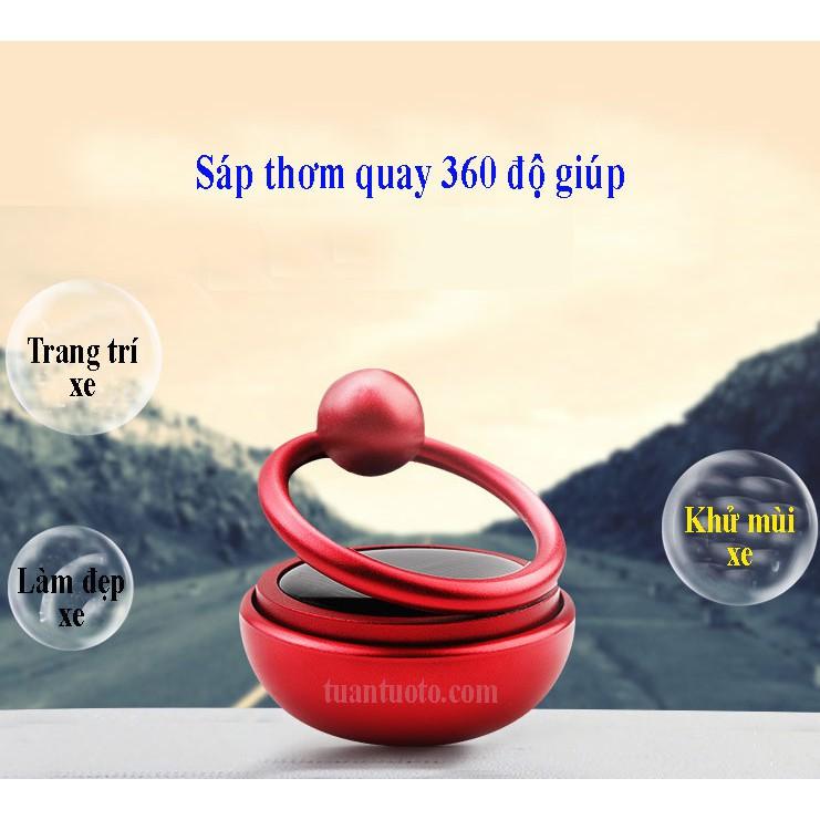 Vòng quay sáp thơm chạy bằng năng lượng mặt trời