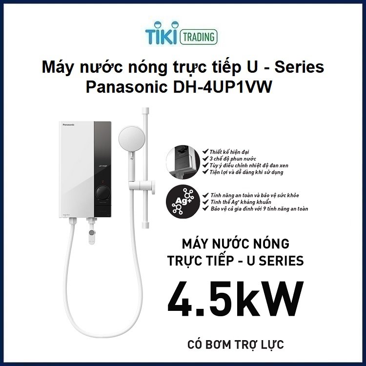 Máy Nước Nóng Trực Tiếp Panasonic DH-4UP1VW