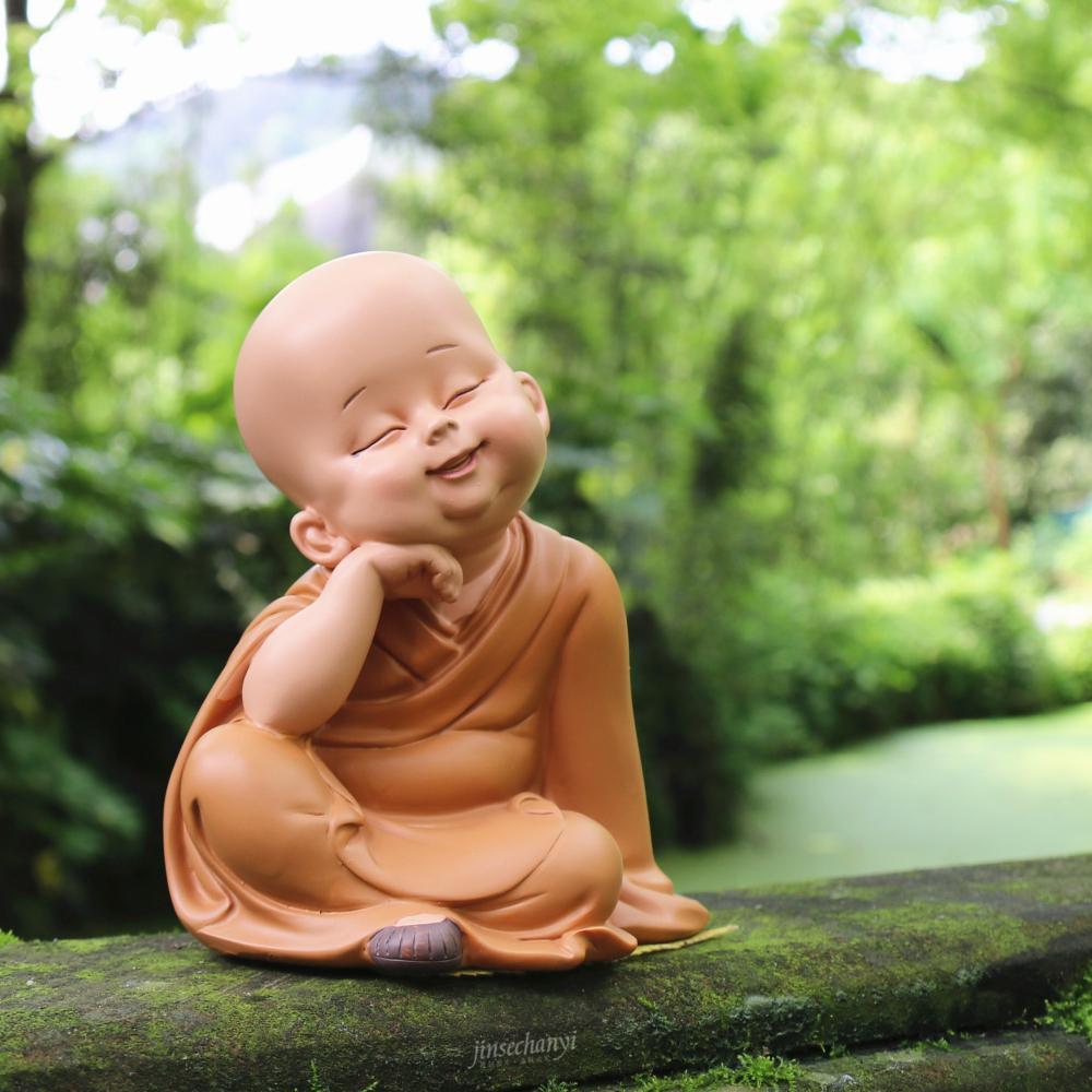 Bộ 3 chú tiểu tự tại an yên
