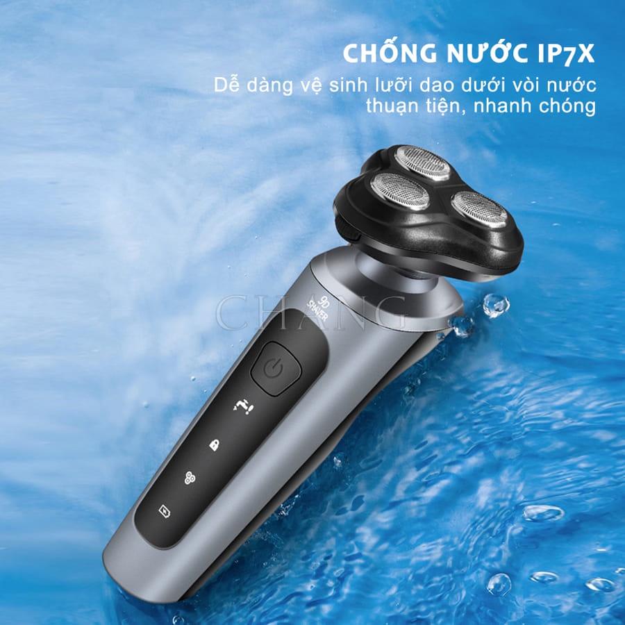 Máy Cạo Râu Đa Năng 9D Shaver - Máy Cạo Râu 4in1 Tặng Kèm 6 Phụ Kiện Cao Cấp