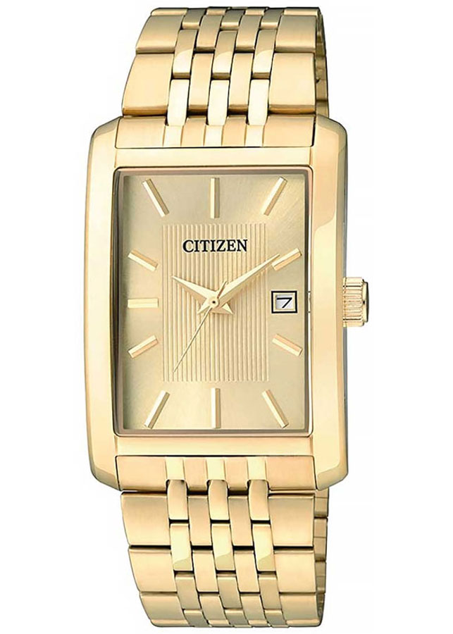 Đồng Hồ Nam Citizen Dây Thép Không Gỉ BH1673-50P - Mặt Vàng