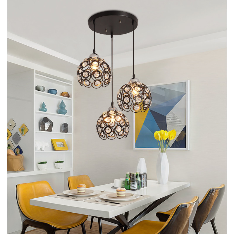 COMBO bộ 03 đèn thả Pha lê cao cấp CB6816