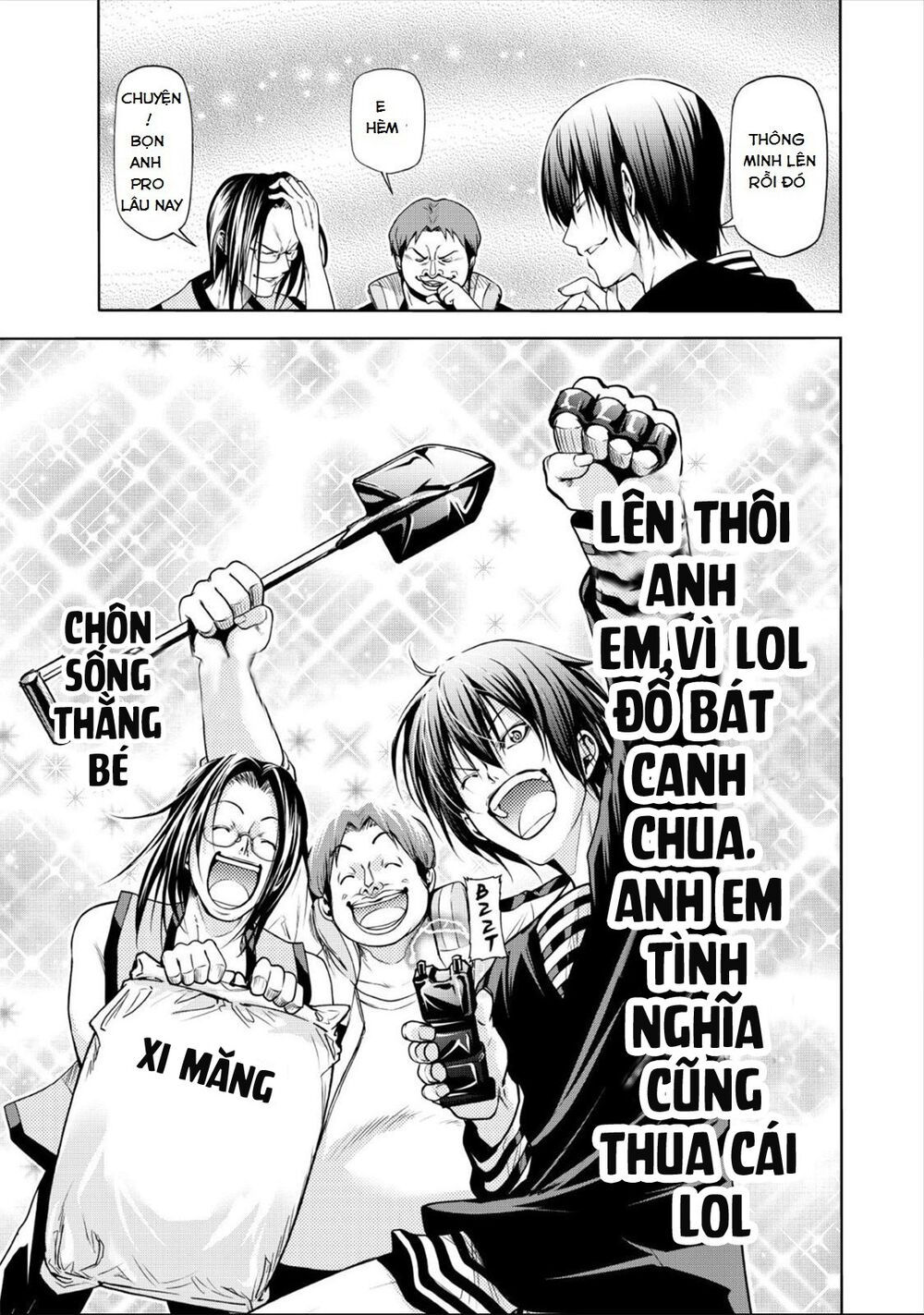 cô gái thích lặn - grand blue chapter 62.5 21