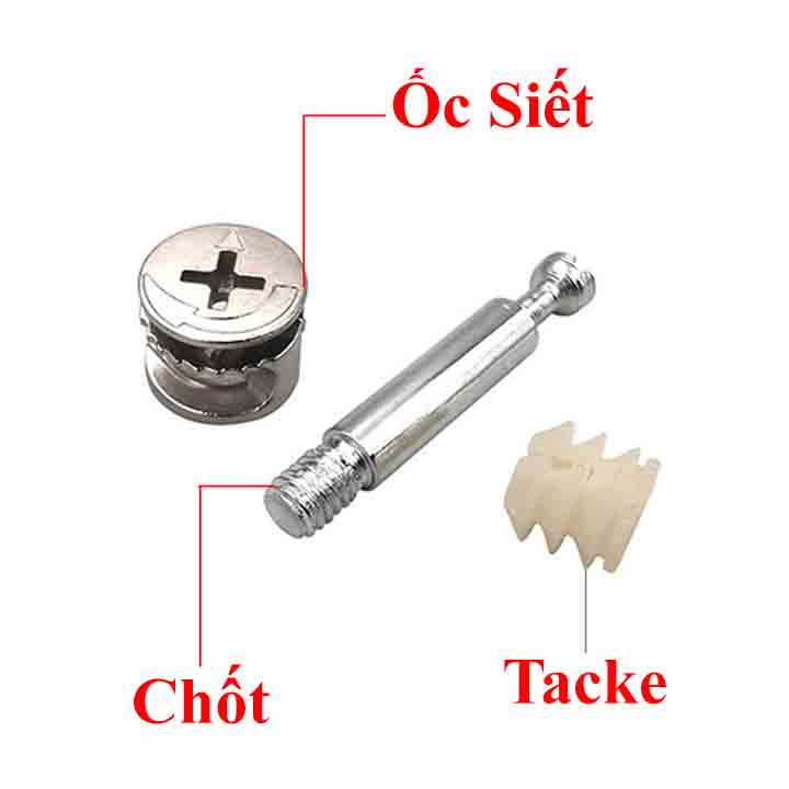 Bộ 50 chốt liên kết ốc cam