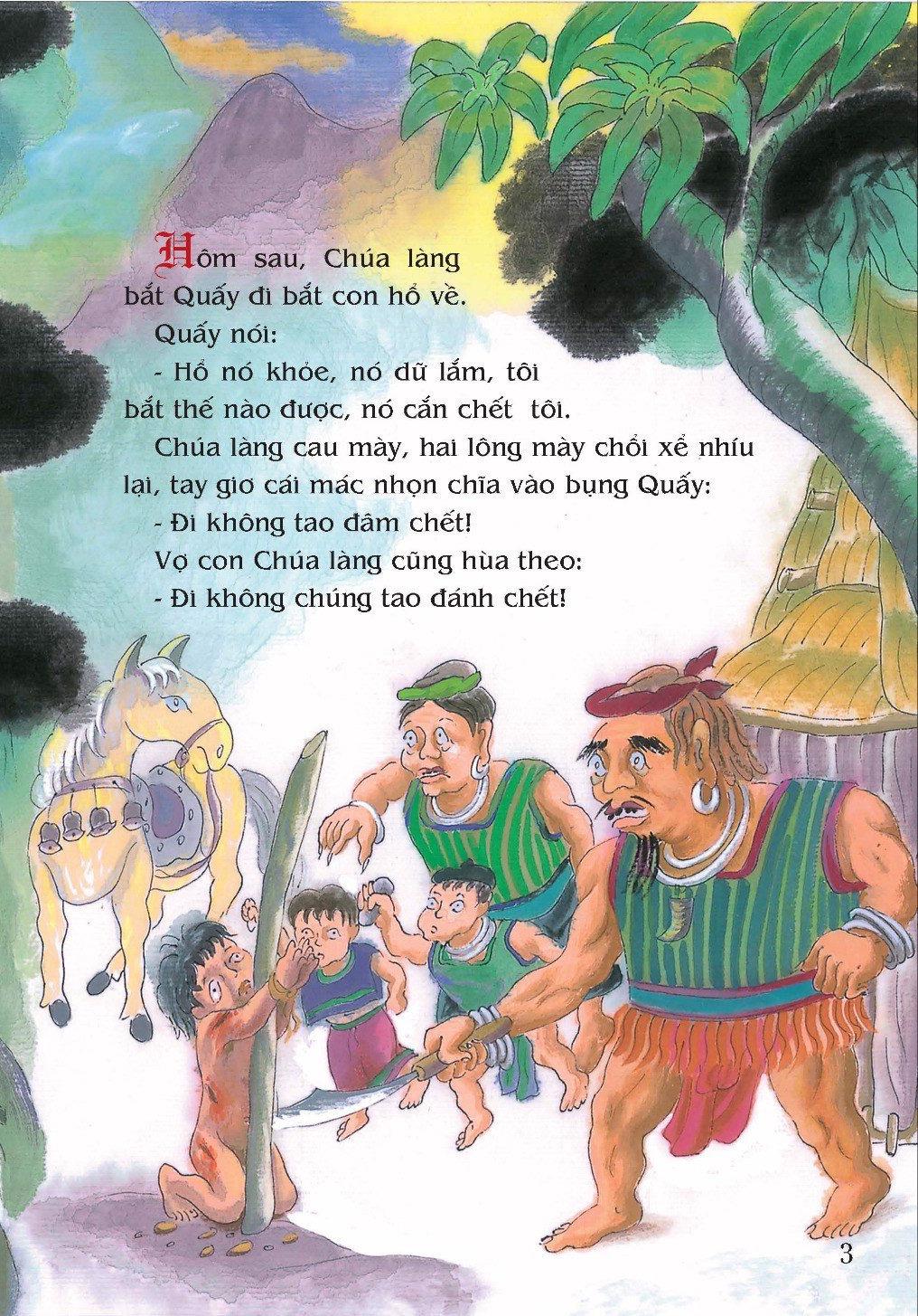 Tranh Truyện Dân Gian Việt Nam: Thằng Quấy