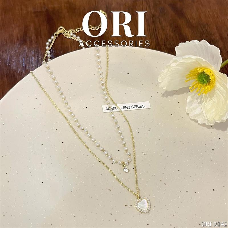 Dây chuyền nữ dáng dài Eulalia xinh xắn đáng yêu ORI ACCESSORIES D142