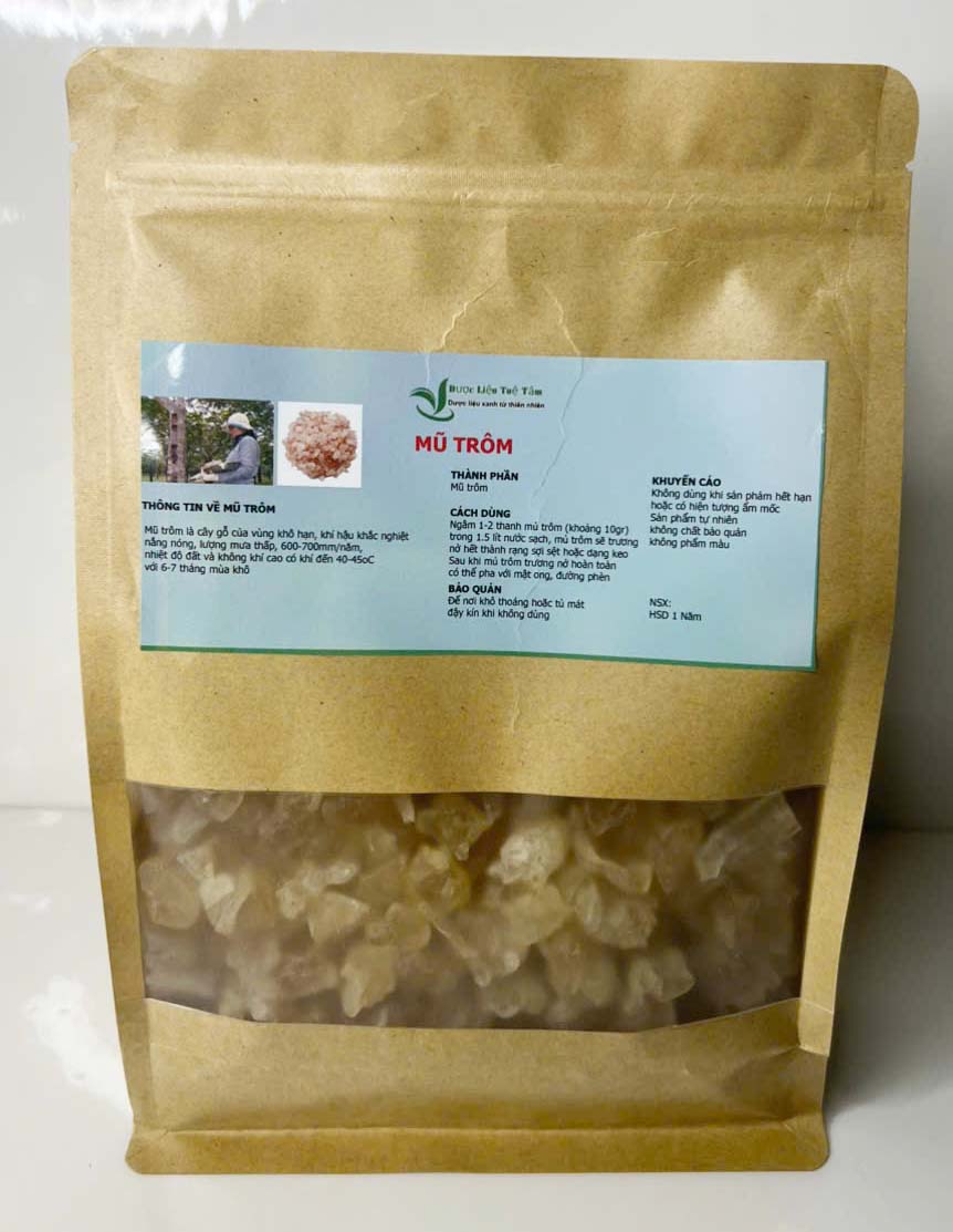 Mủ trôm tự nhiên - Gói 500gr - Thanh nhiệt cho mùa hè