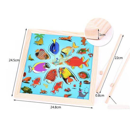 Bảng Câu Cá Đại Dương 2 Cần Bằng Gỗ