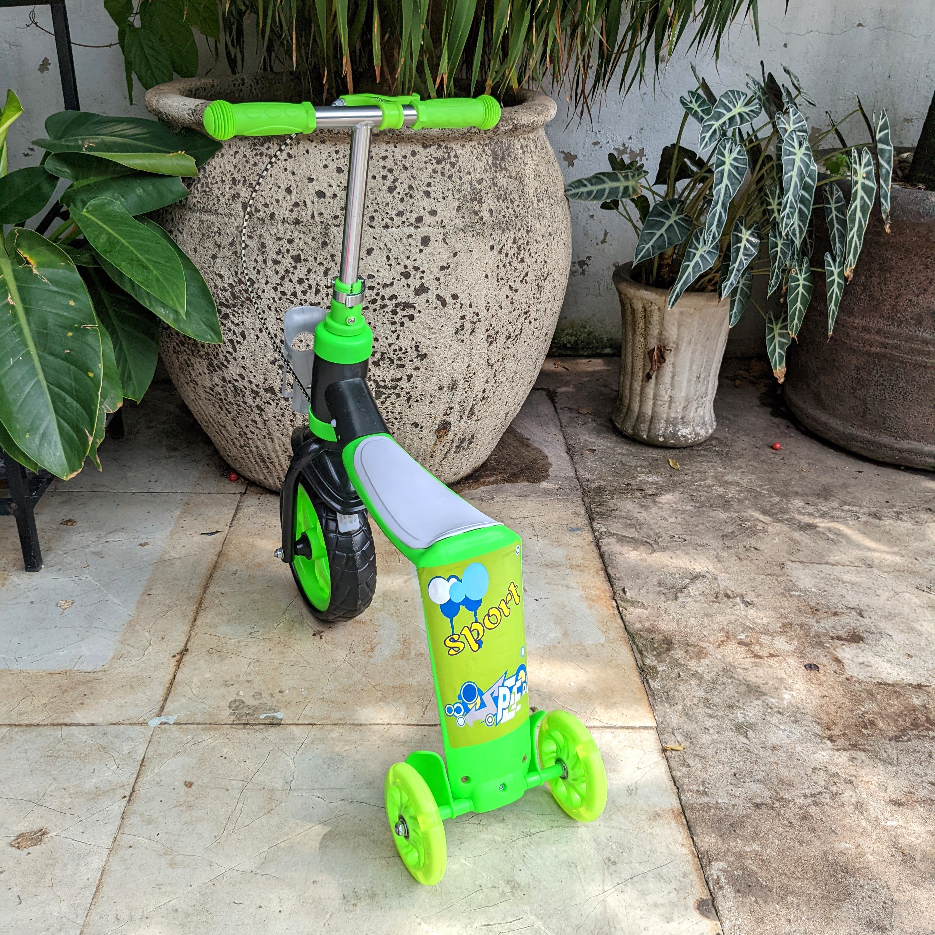 Xe trượt Scooter cho bé 2 trong 1 BABY PLAZA BL218A