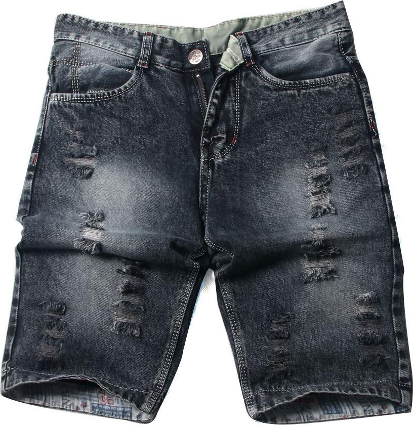 Quần short jean nam ống suông Q415 MuiDoi