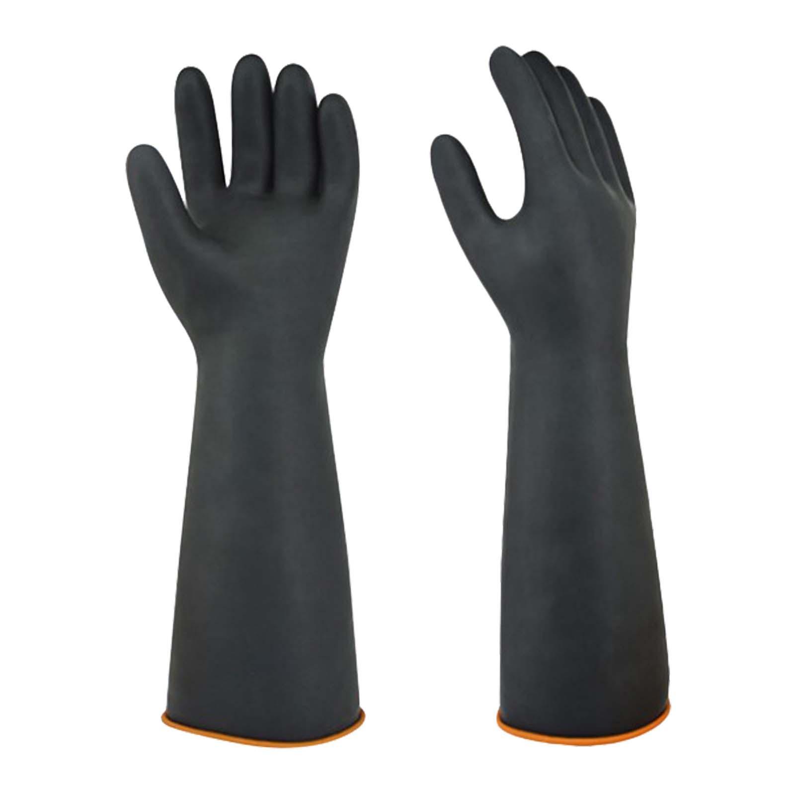 Industrial Rubber Gloves Cleaning Glove Multipurpose Oil Resist Men Women Waterproof Utility Gloves Safety Work Gloves for Car Wash