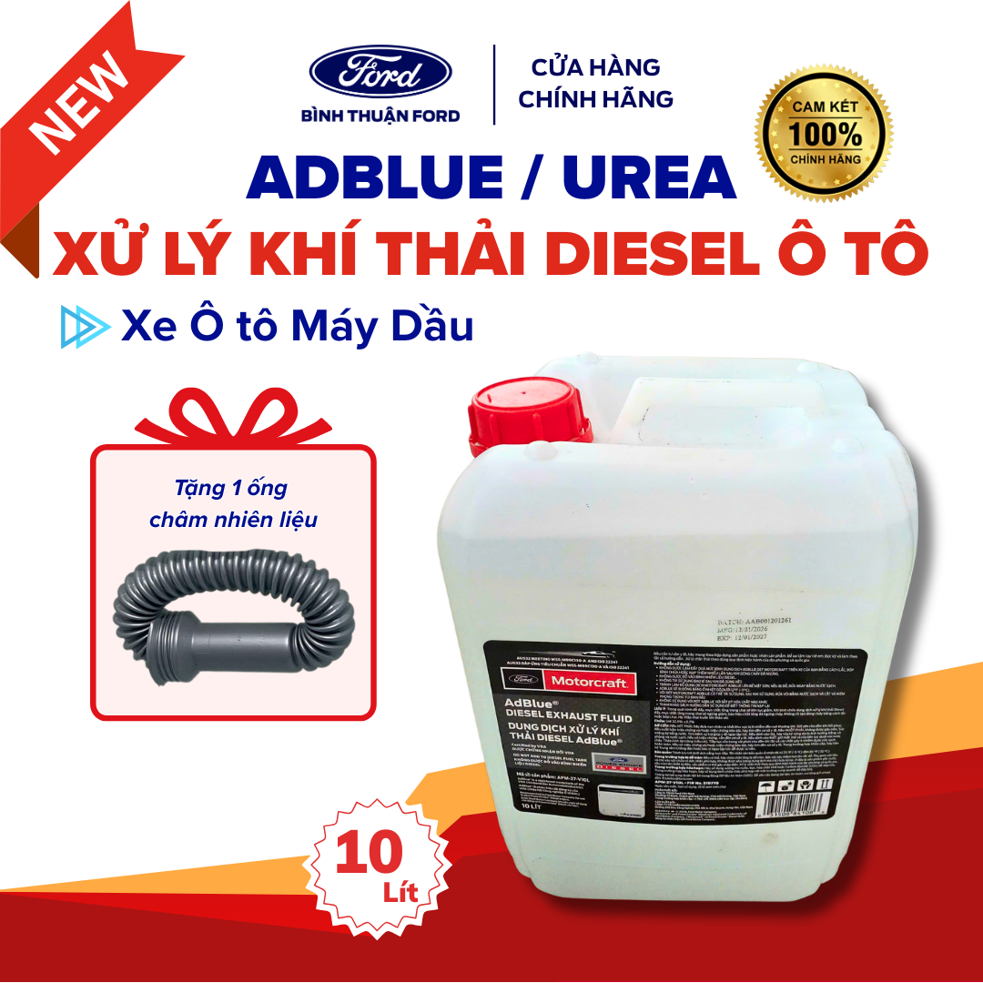 [COMBO GIÁ HỜI] Nước Rửa Kính Ô Tô Pha Sẵn 1L + Dung Dịch Xử Lý Khí Thải Động Cơ Ô Tô CTK ADBLUE 1811 10L
