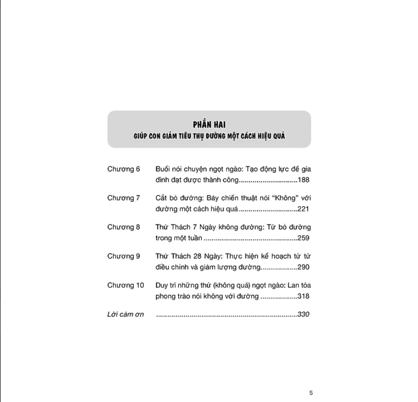 Giúp Con Nói &quot;Không&quot; Với Đường