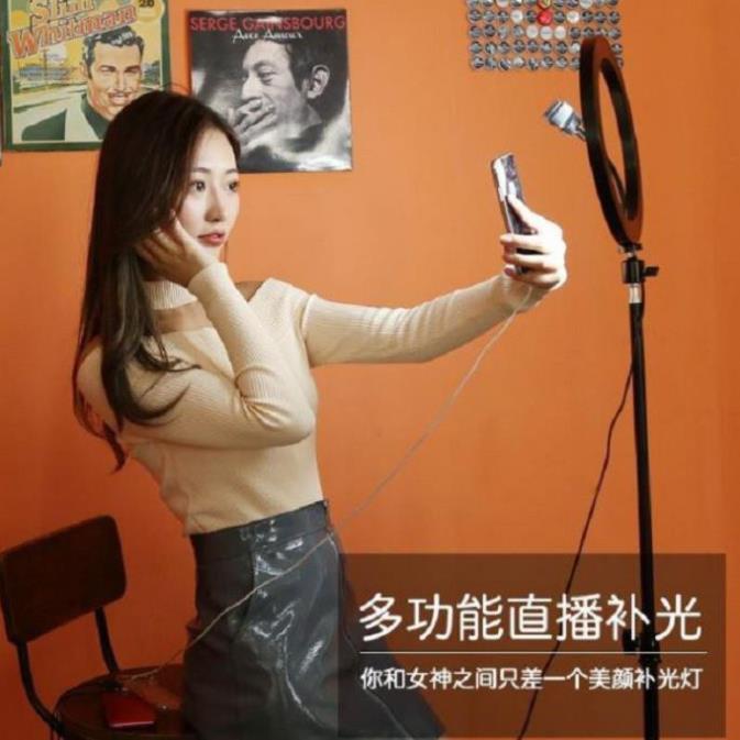 Đèn Livestream, Đèn Makeup - Đèn Chụp Ảnh 26cm Siêu Nét Hot 2020