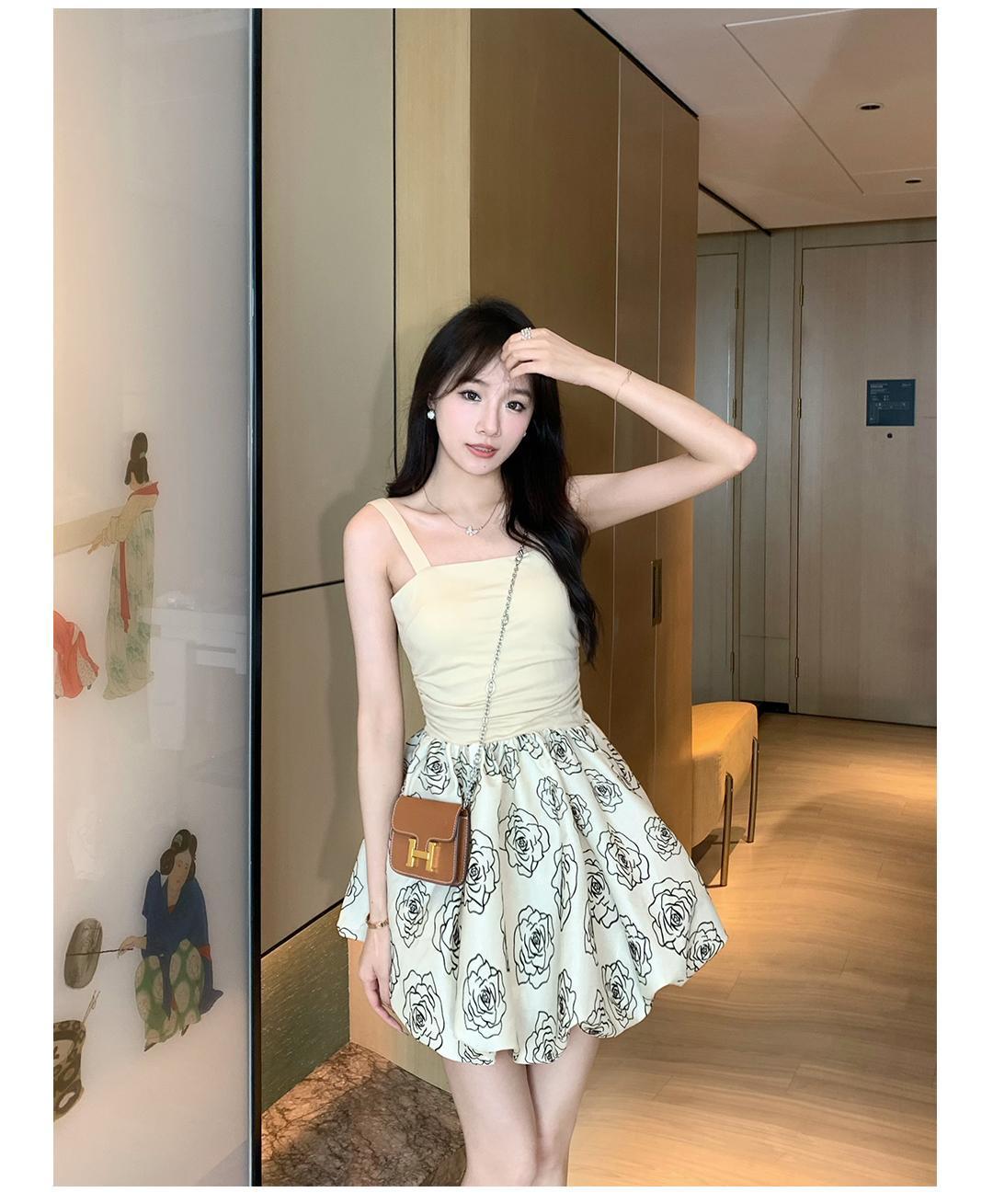 TOBE1SHOP Váy cổ điển kiểu Pháp, váy thiết kế mùa hè, váy ngắn cổ tích.
