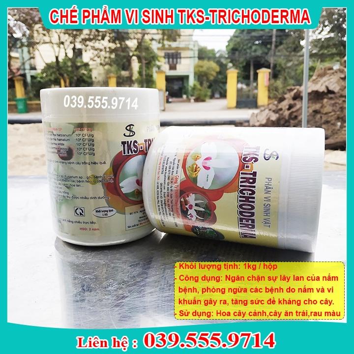 CHẾ PHẨM SINH VẬT TKS-TRICHODEMA LỌ 1KG -TRỪ NẤM VÀ VI KHUẨN