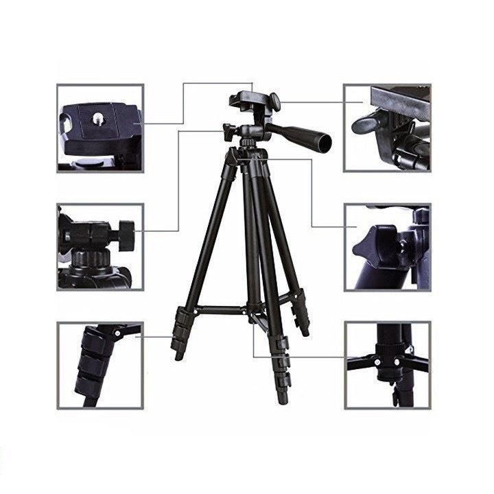 Tripod Giá Đỡ Điện Thoại 3 Chân Đa Năng làm gậy chụp hình - Tripod máy ảnh dùng để Quay Phim, livestream_B057