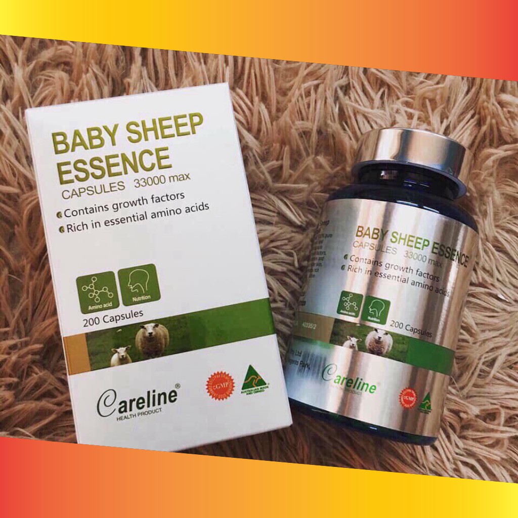 BABY SHEEP ESSENCE – VIÊN UỐNG NHAU THAI CỪU 60 VIÊN